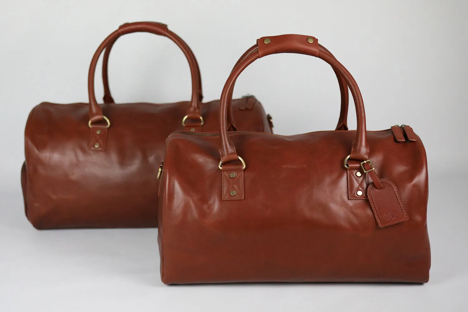 Winchester Holdall | Brown Leather Medium