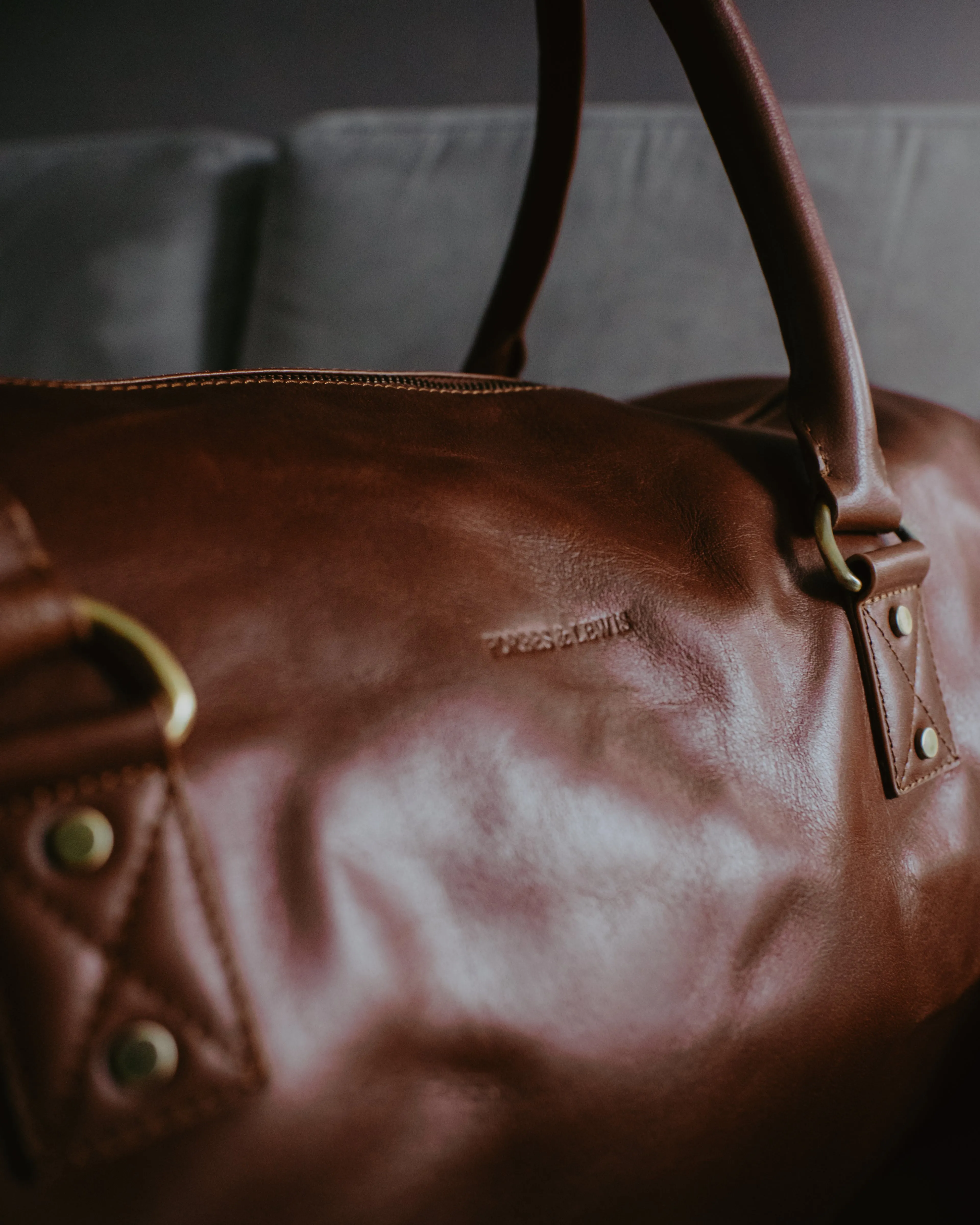 Winchester Holdall | Brown Leather Medium